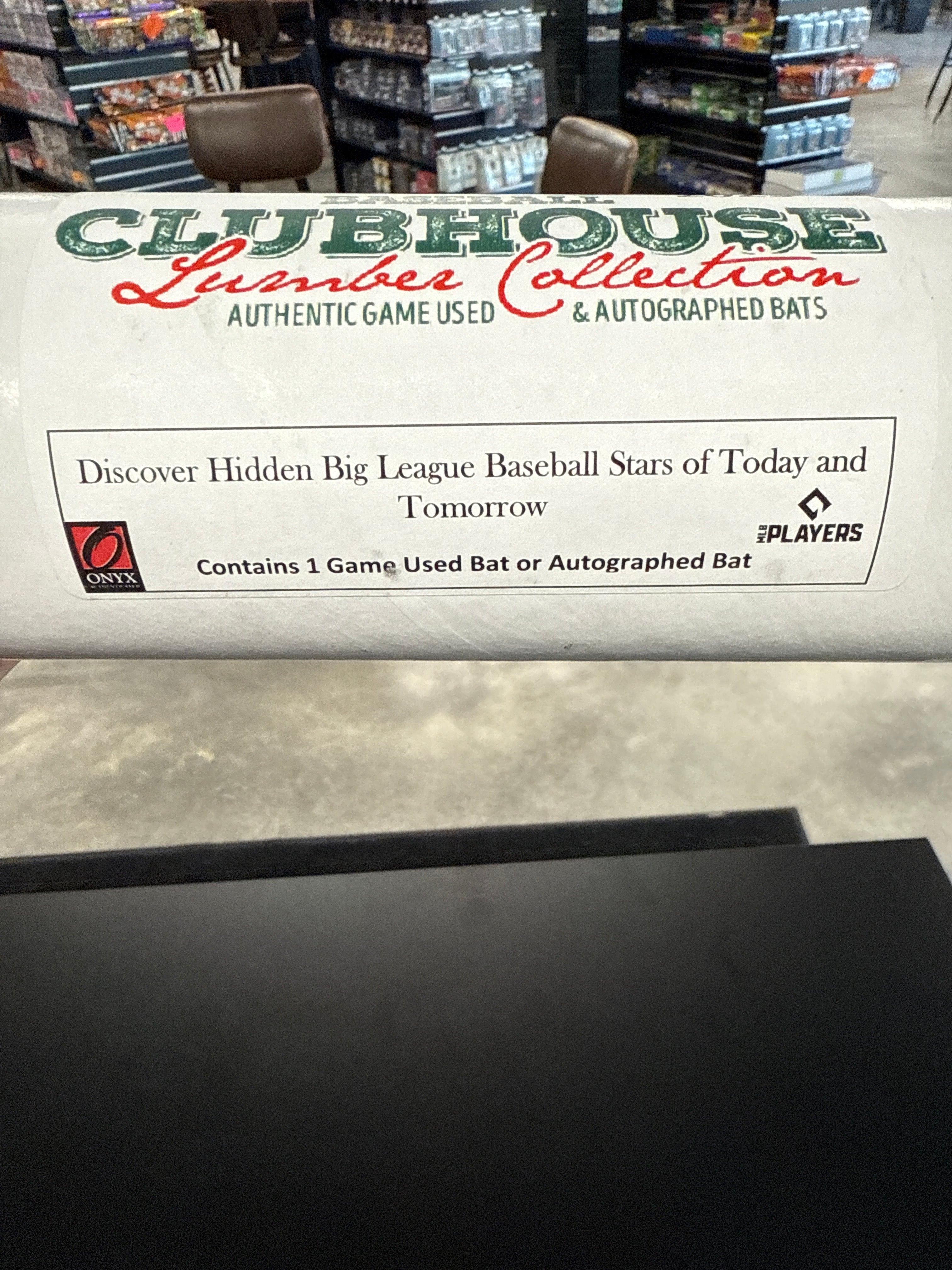 2025 Onyx Baseball Clubhouse Lumber Collection Baseball Bat Box