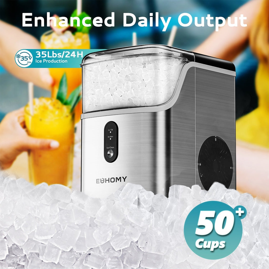 Nugget Ice Maker Pearl L1 by Mecila