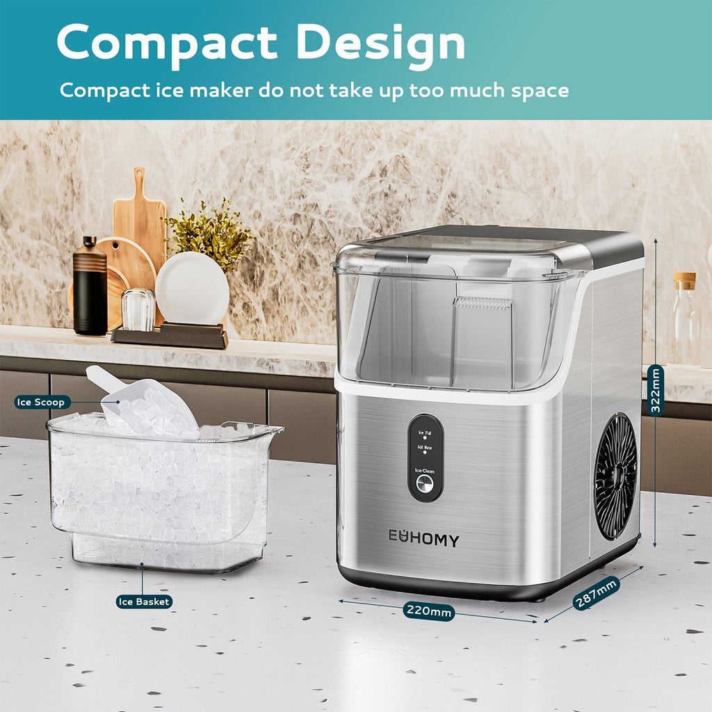 Nugget Ice Maker Pearl L1 by Mecila