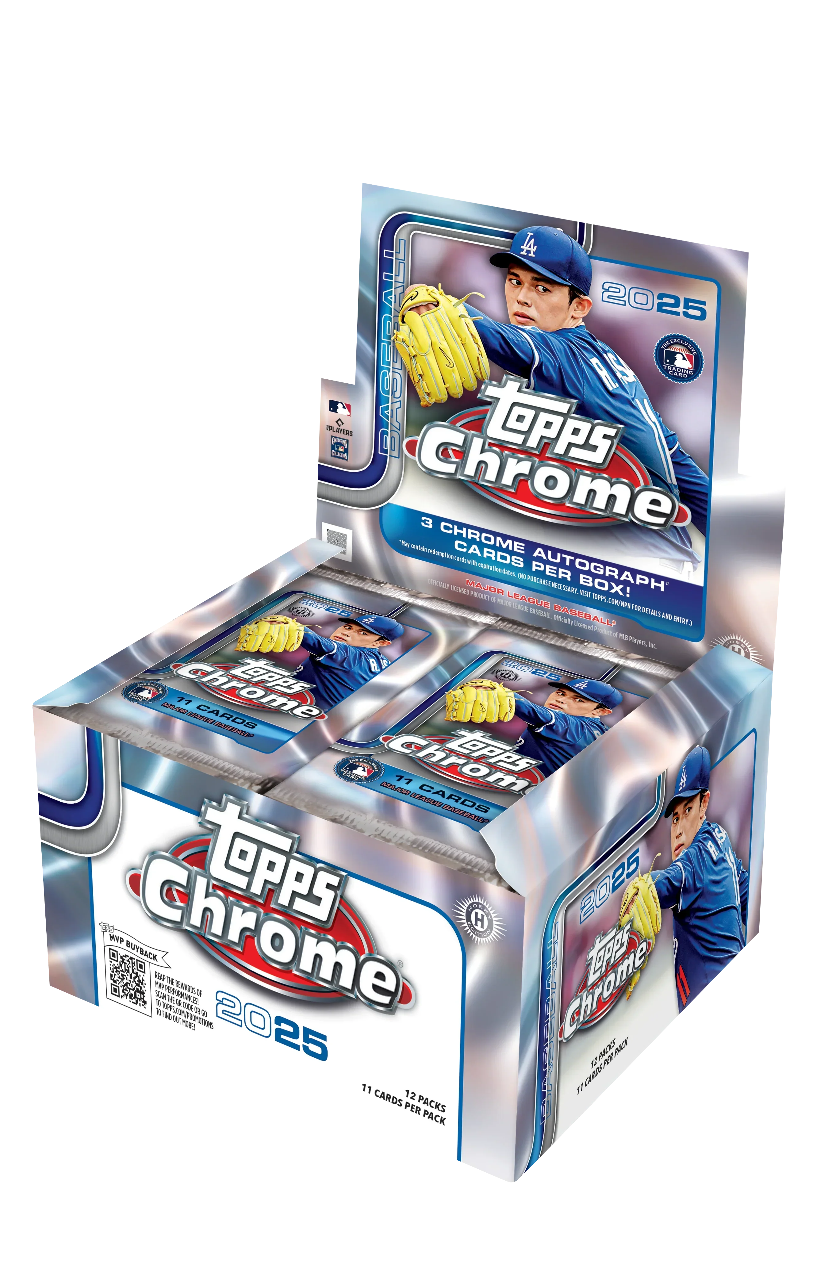 2025 Topps Chrome Baseball Jumbo 8 Box Case