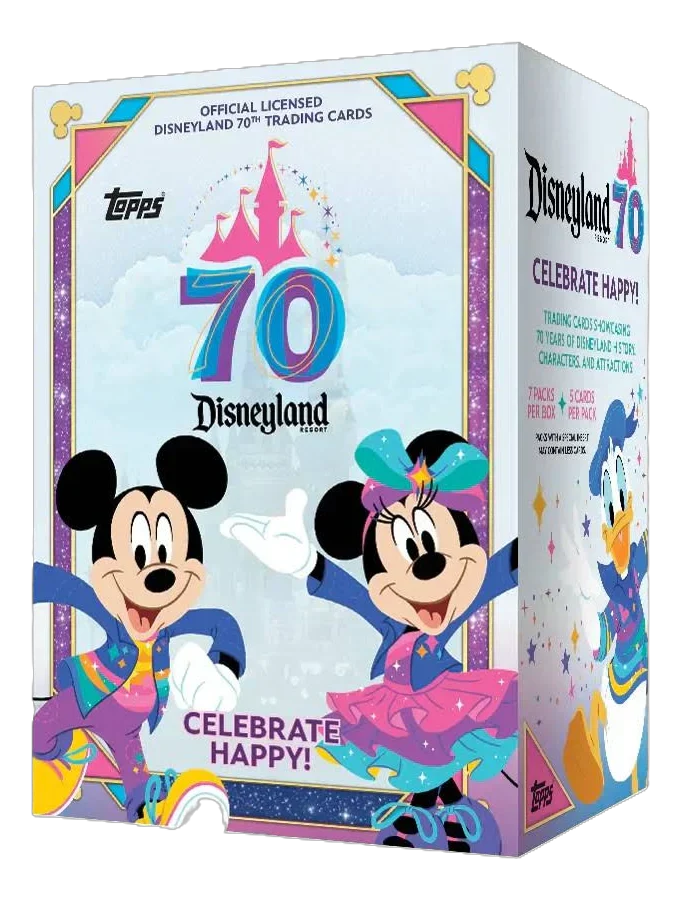 2025 Topps Disneyland 70th Anniversary Blaster Box
