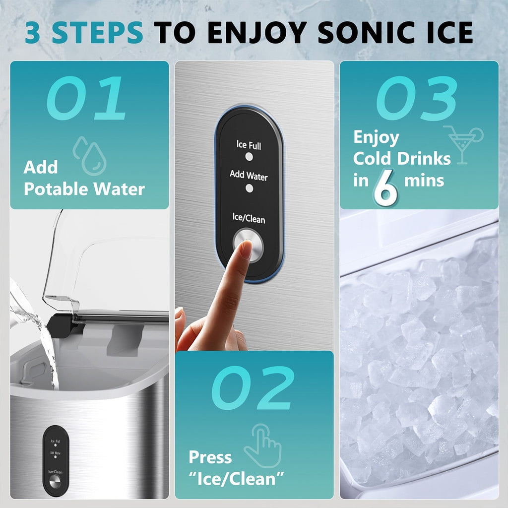 Nugget Ice Maker Pearl H1