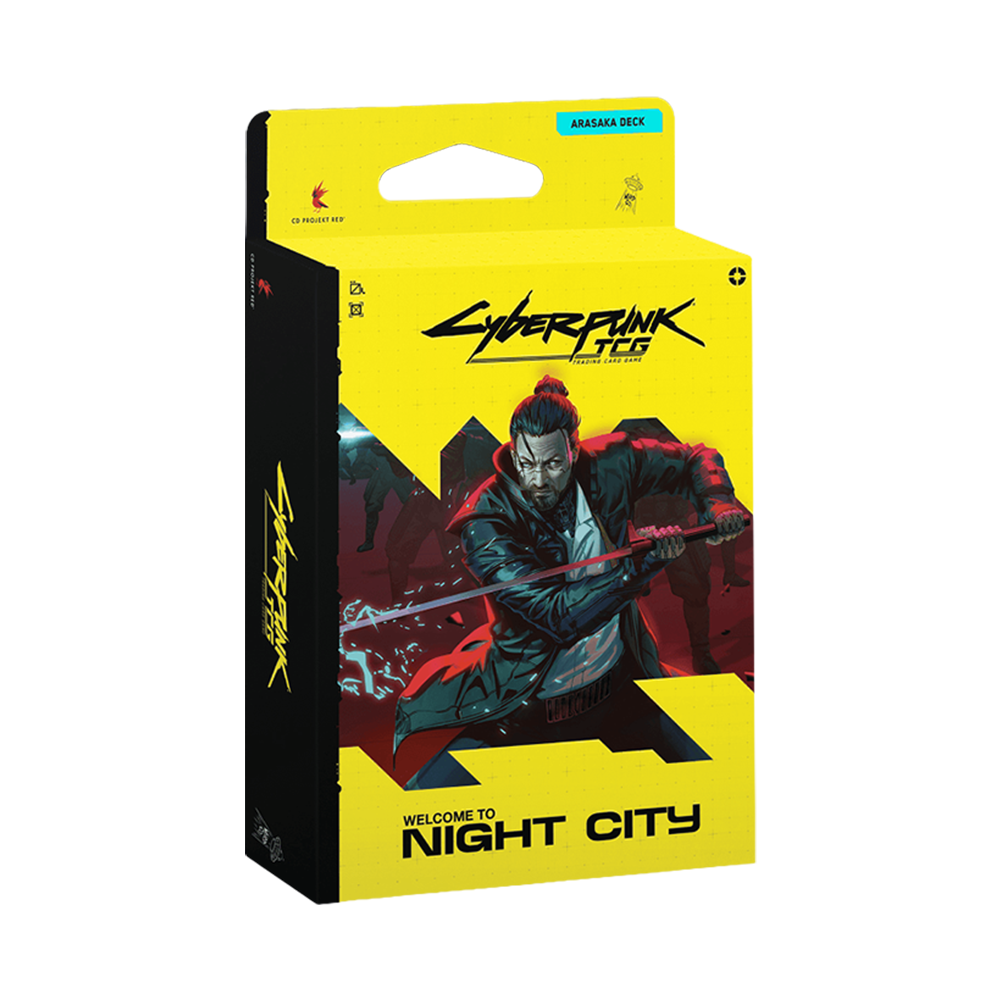 Cyberpunk TCG - Set 01 - Welcome to Night City - Embracing Power Starter Deck