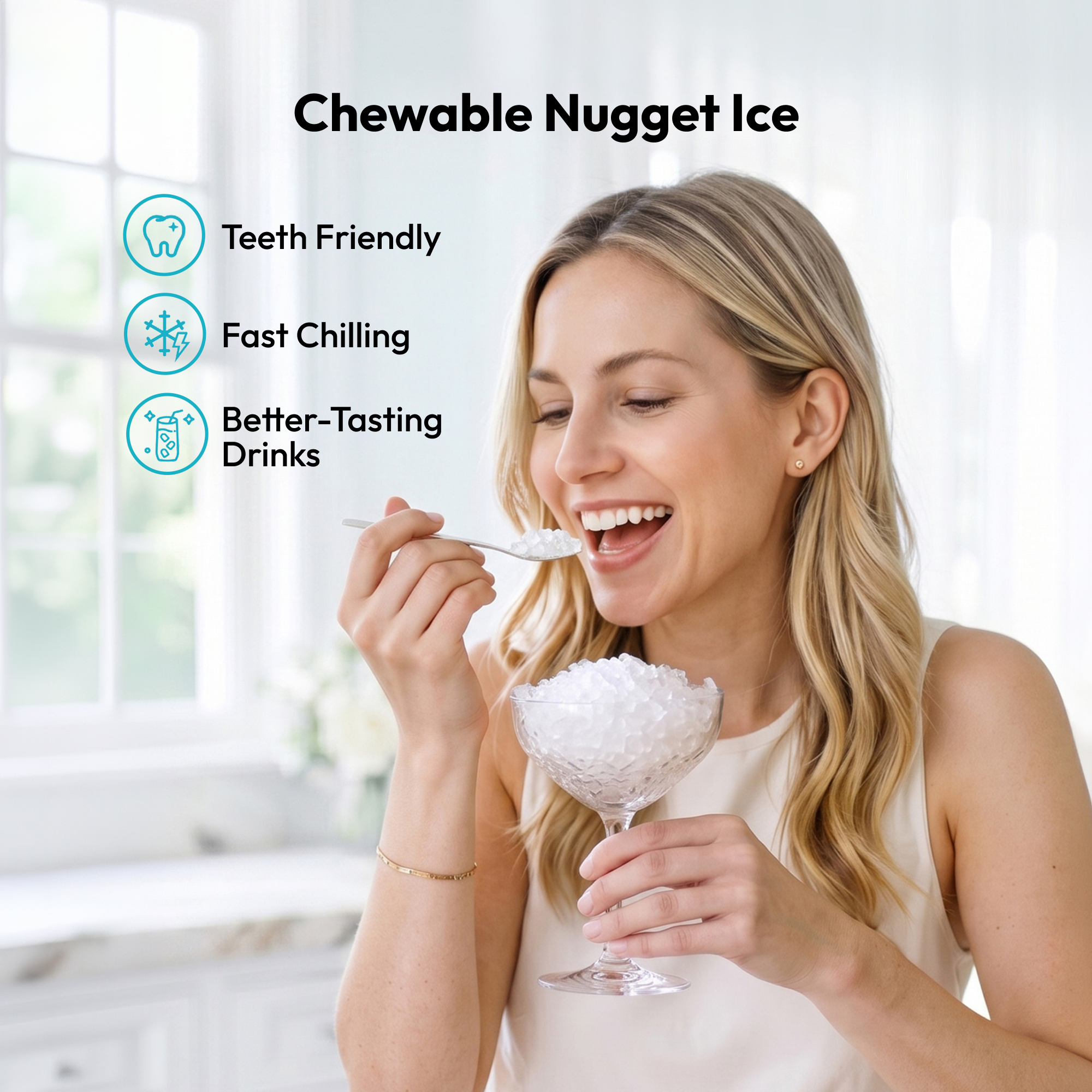 Nugget Ice Maker Dispenser Mecila Jet SE