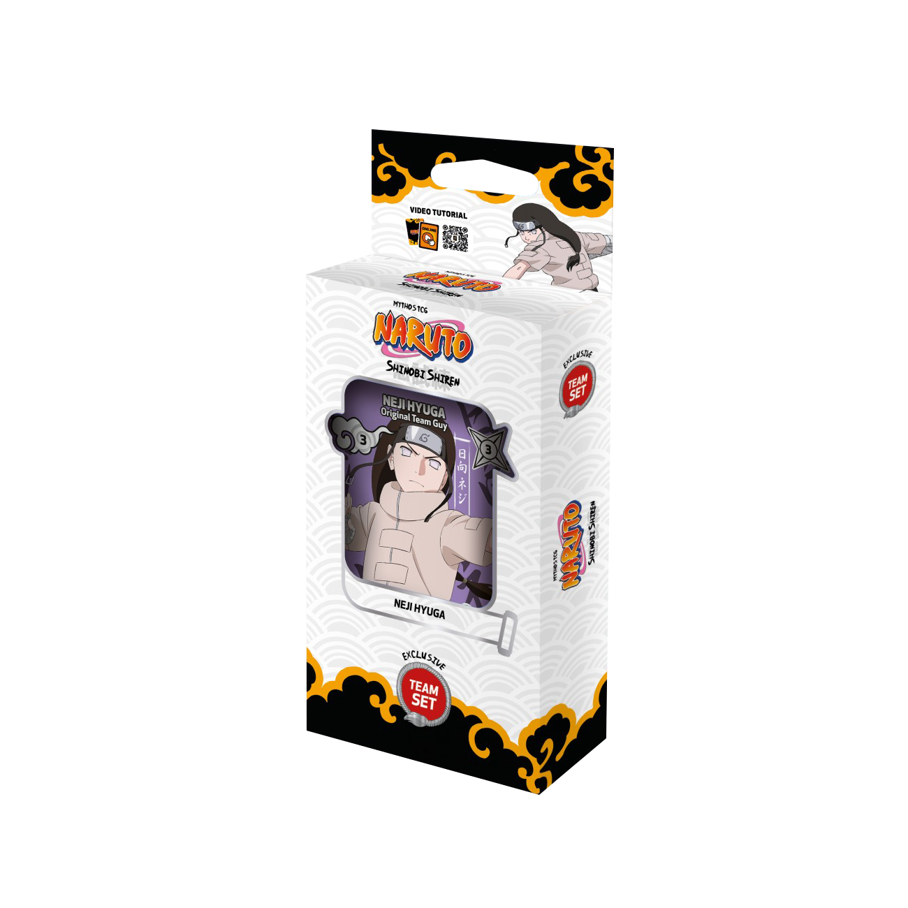 Naruto Mythos TCG - Set 02 - Shinobi Shiren - Team Set - Neji Hyuga (1st Edition)