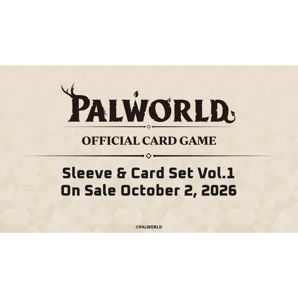 Palworld Official Card Game - Sleeve & Card Set - Vol. 1