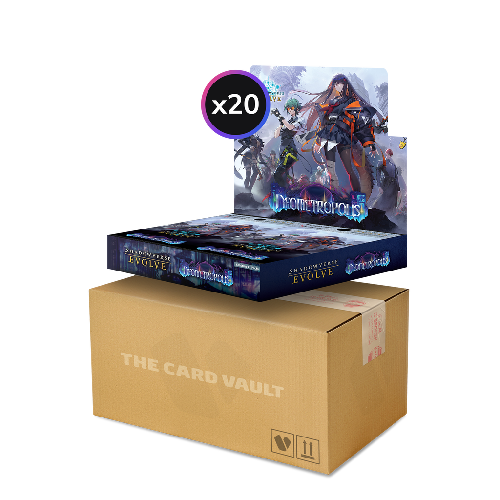 Shadowverse: Evolve - Set 18 - Neometropolis - Display Case (20x Booster Boxes)