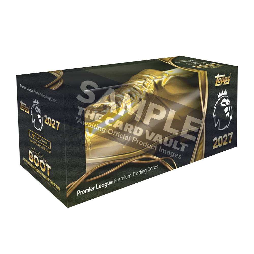 Topps - 2026/27 Premier League Flagship Edition Football (Soccer) - Golden Boot Tin
