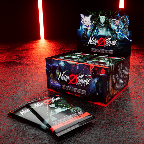 Neuroscape TCG - Set 01 - Genesis - Booster Box (24x Packs) (Unlimited Edition)