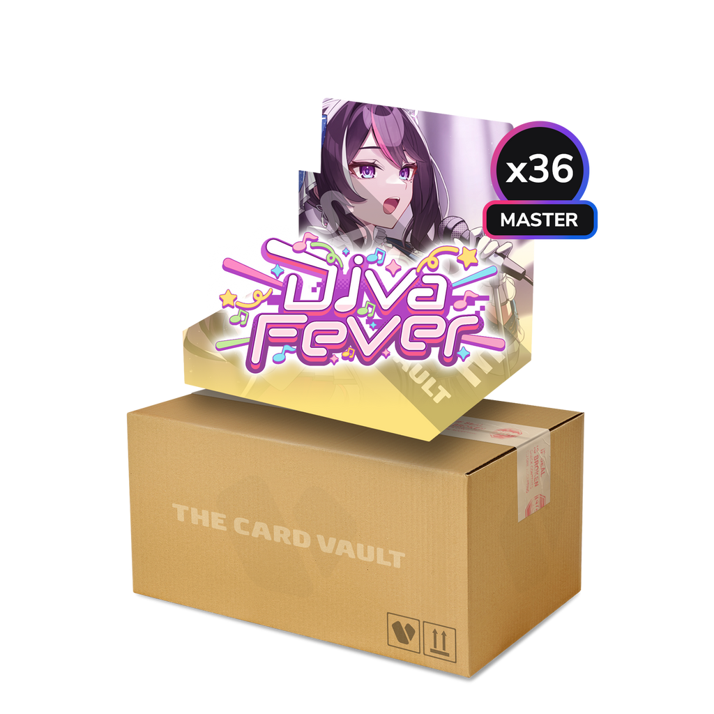 hololive Official Card Game - Diva Fever - Master Display Case (36x Booster Boxes)