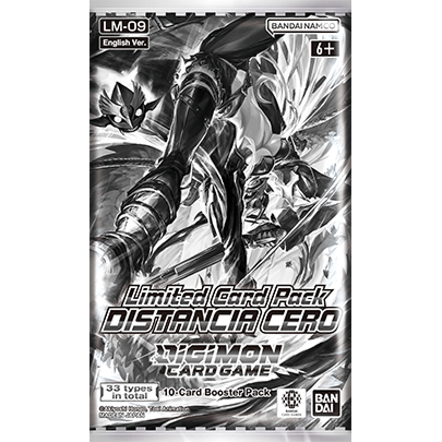 Digimon Card Game - Special Limited Set - DISTANCIA CERO (LM09) - Booster Pack