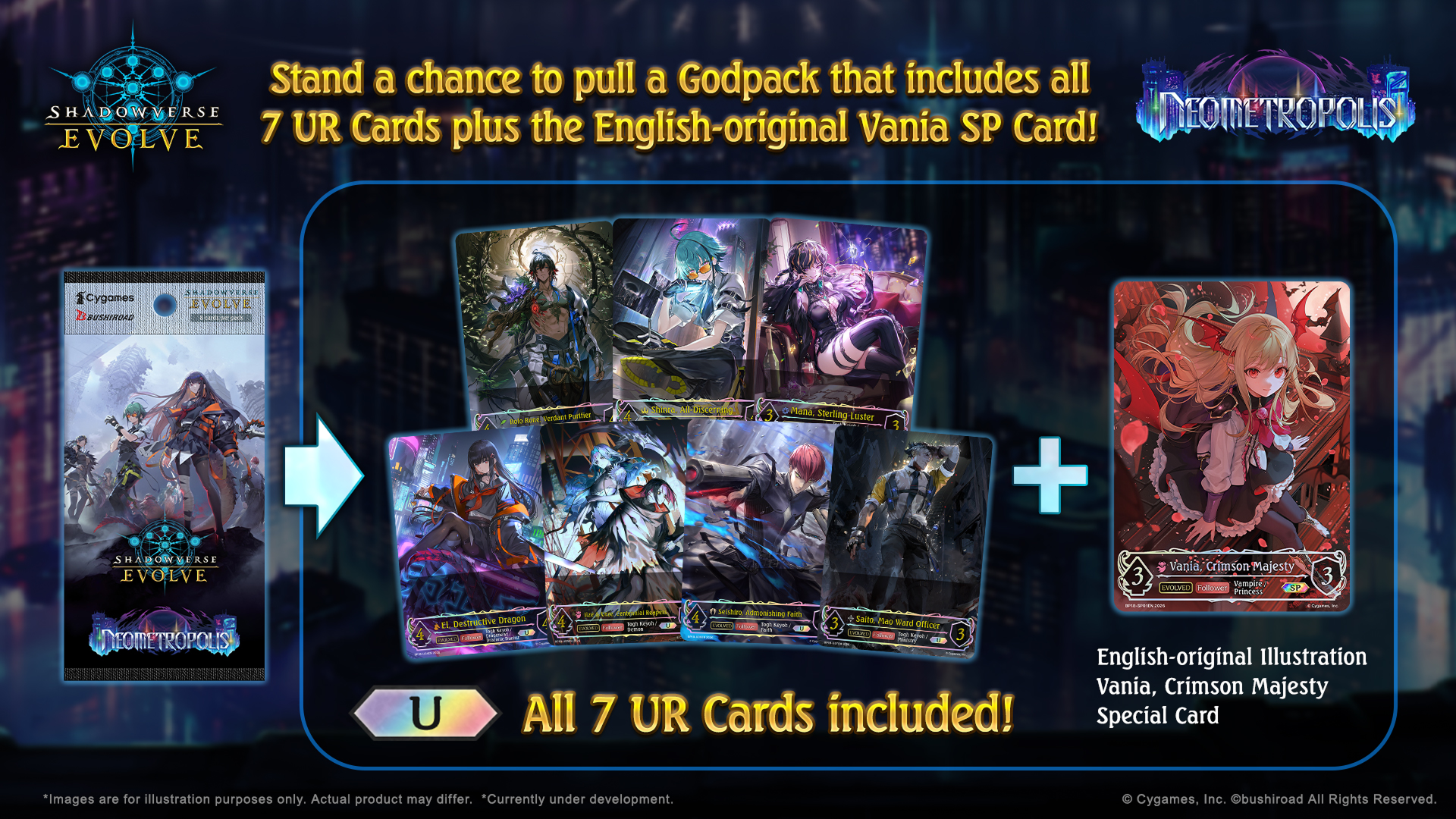Shadowverse: Evolve - Set 18 - Neometropolis - Booster Box (12x Packs)