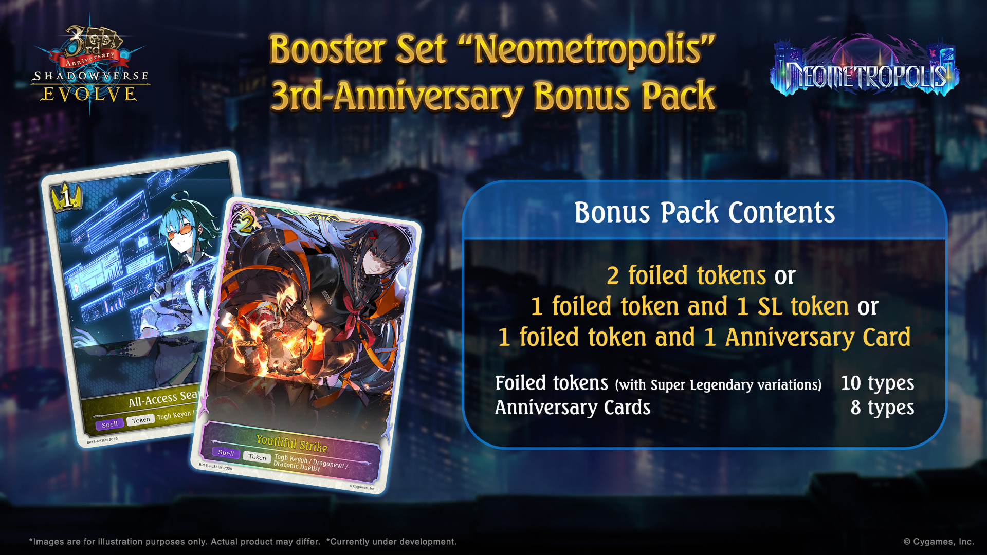 Shadowverse: Evolve - Set 18 - Neometropolis - Booster Pack